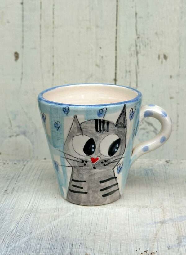 Hippy Art Tazza Serie Gattini 1 Gatto